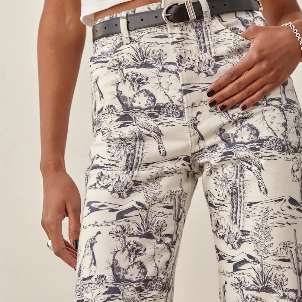 Reformation Oasis High Rise Straight Jeans